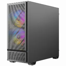 Gabinete Antec P30 Argb Midi Tower, 3x Ventiladores, Negro