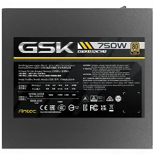 Fuente De Poder Antec Gdk Gold, 750w, 80 Plus Gold, Atx 3.1, Pcie 5.1, Full Modular, Negro