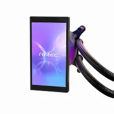 Enfriamiento Liquido Antec Vortex View 360 Argb, Con Pantalla Lcd Giratoria, Intel/amd, Negro