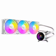 Enfriamiento Liquido Antec Luna 360 Argb, 3x120mm, Intel/amd, Blanco