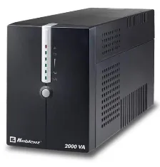 No Break Koblenz 20012-usb/r 2 Kva / 1200 W, Entrada 147 V, 8 Salidas Ac, Negro