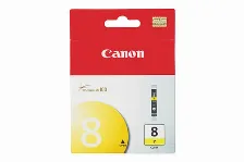 Cartucho De Tinta Canon Cli-8 Original, Amarillo