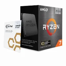 Procesador Amd Ryzen Ryzen 7 5800x3d Socket Am4, 3.4 Ghz, Max. 4.5 Ghz, Sin Graficos, Sin Disipador
