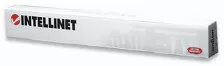 Organizador De Cables Horizontal Intellinet 19pulg, 1u, Metal, Negro