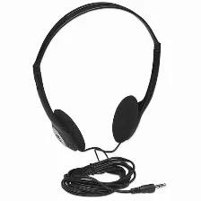 Audifonos Manhattan, Alambrico, Plug 3.5mm, (177481) Negro