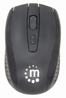 Kit Teclado Y Mouse Manhattan, Inalambrico, Color Negro