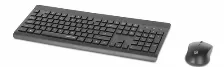 Teclado Inalámbrico Manhattan 180771 Tamaño Completo (100%), 10 M, Teclado Numérico, Negro