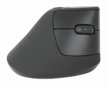 Mouse Manhattan 190336 óptico, 6 Botones, 1600 Dpi, Rf Inalámbrico, 10 M, Negro
