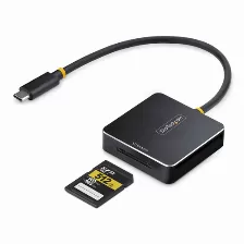 Lector De Memorias Startech.com Transferencia 10000 Mbit/s, Mmc, Sd, Sdhc, Sdxc, Color Negro