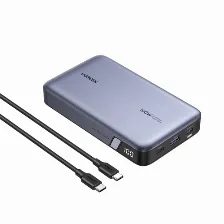 Power Bank Ugreen 20000 Mah, Hasta 100w, 1x Usb-a, 2x Usb-c, Gris