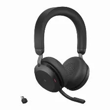 Audífonos Jabra Evolve2 75 Diadema, Inalámbrico, Usb, Bluetooth, Negro