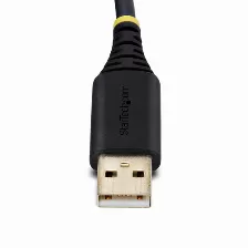 Adaptador Startech.com Usb-a A 2 X Db-9 Rs-232, Negro, Gris
