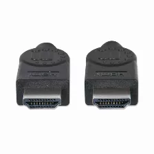 Cable Manhattan Hdmi Macho/macho, 1 Metro, Negro