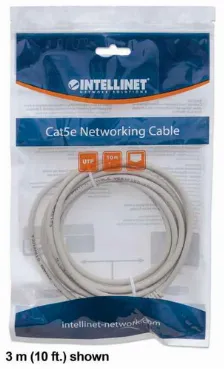 Cable De Red Intellinet Cat6, Utp, Rj-45, Cca, 50cm, Gris