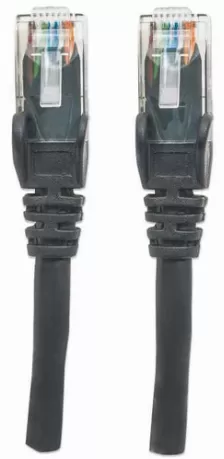 Patchcord Intellinet Cable De Red, Cat6, Utp Cat6, 3 M, U/utp (utp), Negro