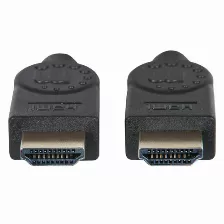 Cable Hdmi Manhattan Cable Hdmi De Ultra Alta Velocidad Canal Ethernet, 3 M, 48 Gbit/s, Negro
