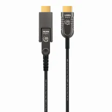 Cable Hdmi Manhattan 355698 Canal Ethernet, 50 M, Negro