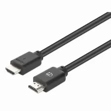 Cable Hdmi Manhattan 356701 Canal Ethernet, 15 M, 18 Gbit/s, 1080p, 2160p, 1440p, Negro