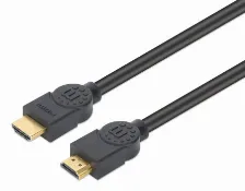 Cable Hdmi Manhattan 356992 Canal Ethernet, 10 M, 18 Gbit/s, 1080p, 1440p, 2160p, Negro