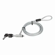 Candado Manhattan De Llave Para Laptop, 2 Metros, Acero, (4402959) Gris