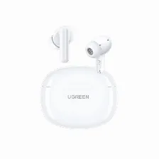 Audifonos Inalambricos Ugreen Hitune P3, Bluetooth, True Wireless Stereo, Ipx4, Estuche De Carga, Blanco