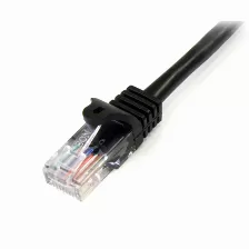 Patchcord Startech.com Cat5e, 1 M, U/utp (utp), Negro