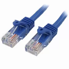 Patchcord Startech.com Cat5e, 1 M, U/utp (utp), Azul