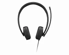 Audífonos Lenovo 4xd1p83425 Diadema, Alámbrico, Usb, Negro