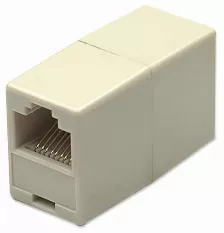 Cople Rj45 Intellinet Cat5e Hembra A Hembra, Beige