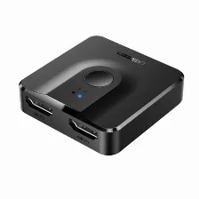 Switch De Video Ugreen 2 Entradas Hdmi, 1 Salida Hdmi, 4k, 60hz, Bidireccional, Negro