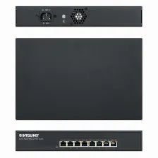 Switch Intellinet Switch Gigabit Poe+ De 8 Puertos Rj-45 8, Gigabit Ethernet (10/100/1000), Negro