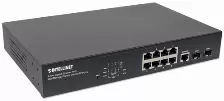 Switch Poe 8 Ptos Intellinet 10/100/1000 Gigabit 140w + 2 Sfp Administrable