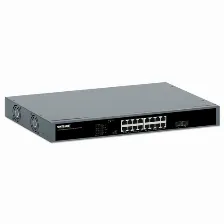 Switch Intellinet 561983 No Administrado, Rj-45 16, Gigabit Ethernet (10/100/1000), 1u, Negro