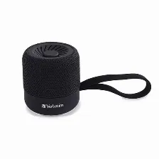 Bocina Verbatim 70228 Usb, Bt, Inalámbrico, Teléfono Móvil/teléfono Inteligente, Negro