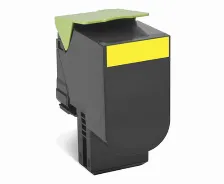 Tóner Lexmark 70c8xy0 Original, Amarillo