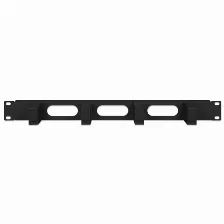 Panel Intellinet Material Plástico, Acero, Kit De Montaje Si, Capacidad Del Rack 1u, Color Negro