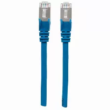 Patchcord Intellinet Cat6a, 2 M, S/ftp (s-stp), Azul