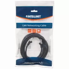 Patchcord Intellinet Cat6a, 3 M, S/ftp (s-stp), Negro