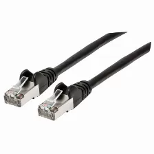 Patchcord Intellinet Cat6a, 7.5 M, S/ftp (s-stp), Negro