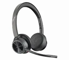 Audífonos Hp Poly Diadema, Inalámbrico, Bluetooth, Negro