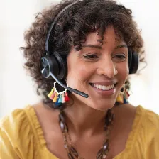 Audífonos Hp Poly Diadema, Inalámbrico Y Alámbrico, Bluetooth, Negro
