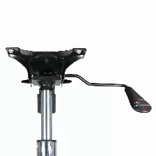 Silla Gerencial Modamob, Modelo Everest, Respaldo De Malla, Reposabrazos, Piston De Gas C3 120kg, Base Metalica Con 5 Ruedas, Color Negro
