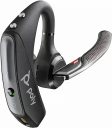Manos Libre Hp Poly 7d793aa#aba Voyager 5200 / Monoaural, Con Base De Carga, Inalambrico, Bluetooth, Receptor Usb-a, Duracia“n Hasta 7 Hrs, Negro