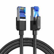Cable De Red Ugreen Cat8, F/ftp, Rj-45, 40gbps, 5m, Negro