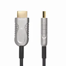 Cable Hdmi Startech.com 8k-a-50f-hdmi-cable 15.2 M, 48 Gbit/s, Negro, Plata