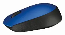 Mouse Inalambrico Logitech M170, Micro Receptor Usb 2.0, Hasta 10m, Color Azul/negro