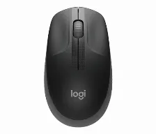 Mouse Optico Inalambrico Logitech M190 Negro, Ambidiestro, 1000 Dpi, 3 Botones