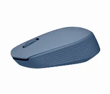 Mouse Logitech M170 Optico, 3 Botones, 1000 Dpi, Rf Inalambrico, Bateria Aa, Color Azul
