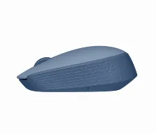 Mouse Logitech M170 Optico, 3 Botones, 1000 Dpi, Rf Inalambrico, Bateria Aa, Color Azul