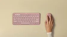 Mouse Logitech 910-007048 óptico, 3 Botones, 4000 Dpi, Rf Inalámbrico + Bluetooth, 10 M, Rosa